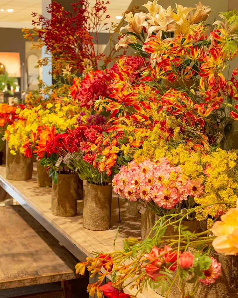 Zijdebloemen
