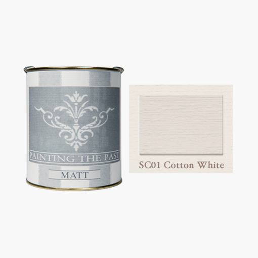Cotton White SC 01 Matt - Painting the Past