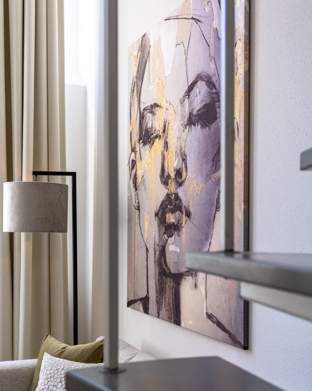 Thuis bij Else - gespannen doek aan de wand